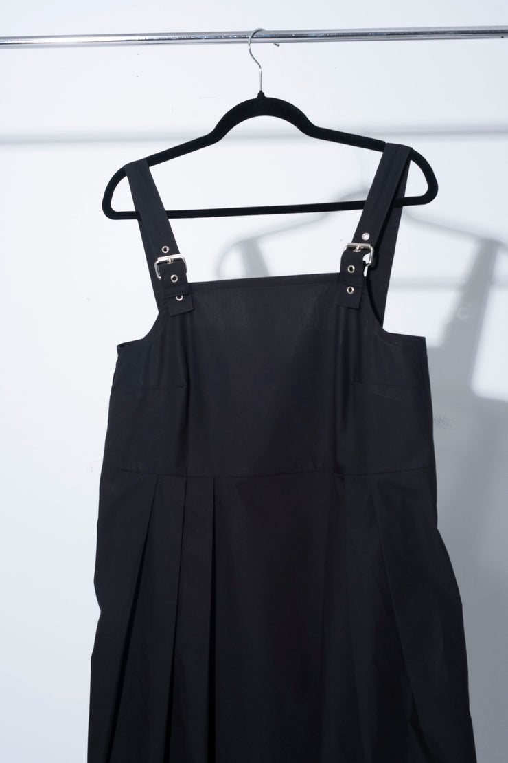 MÄRTA DRESS - Black Cotton