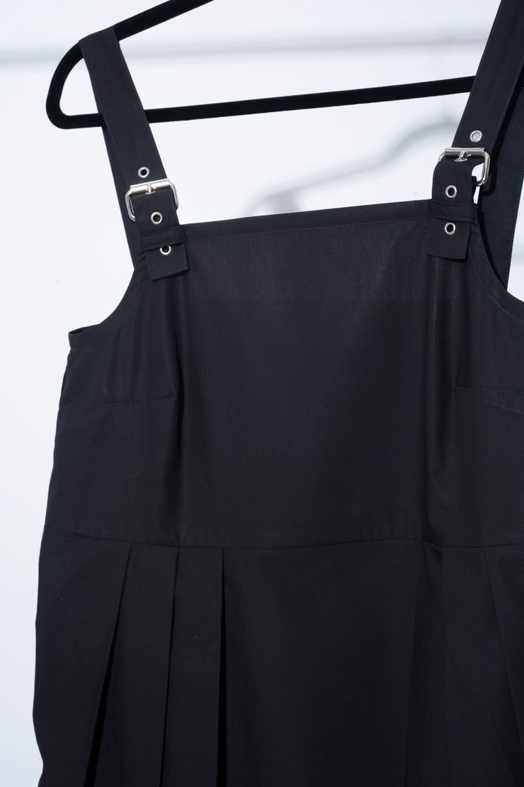 MÄRTA DRESS - Black Cotton