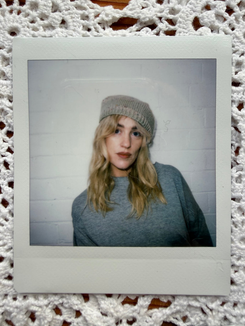Faded Bonnet - Tan - ITCHY KNITS