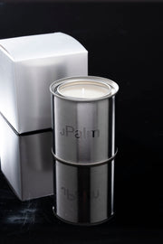 JPALM CANDLE - Silver Box