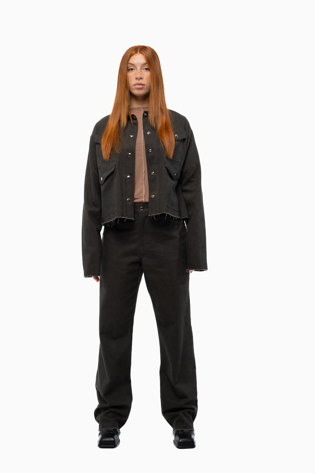 UTILITY JACKET - Walnut