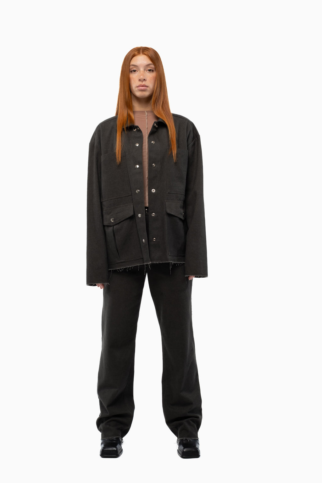 SERVICE JACKET - Walnut