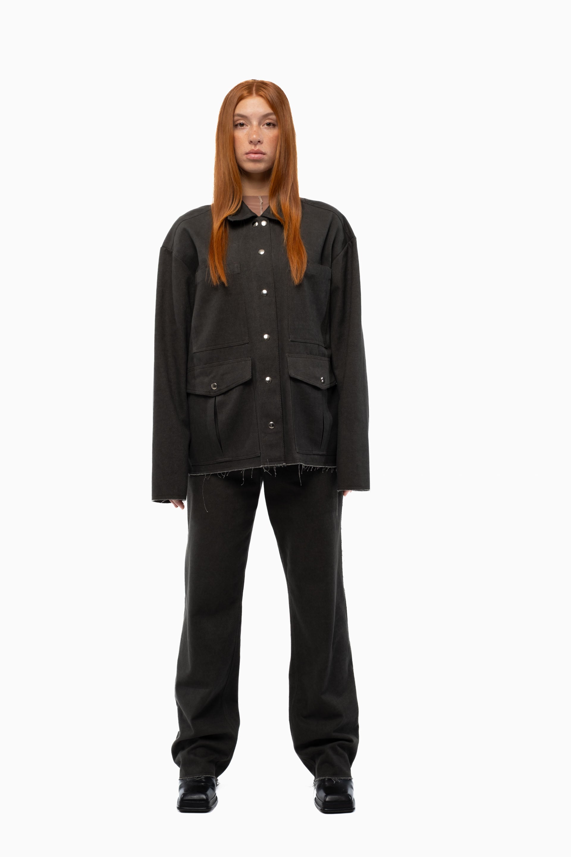 SERVICE JACKET - Walnut