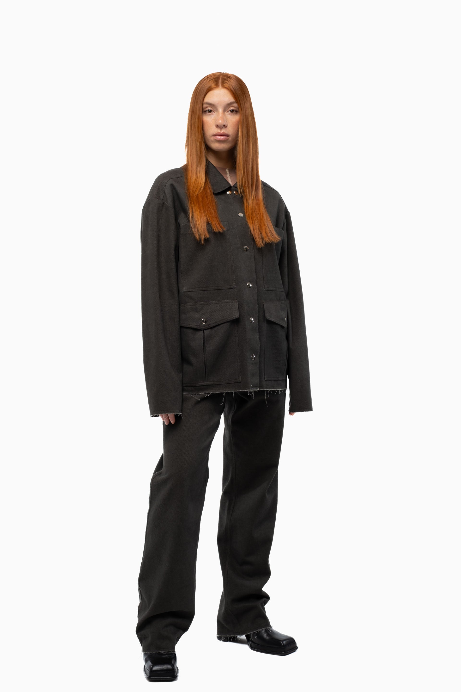 SERVICE JACKET - Walnut