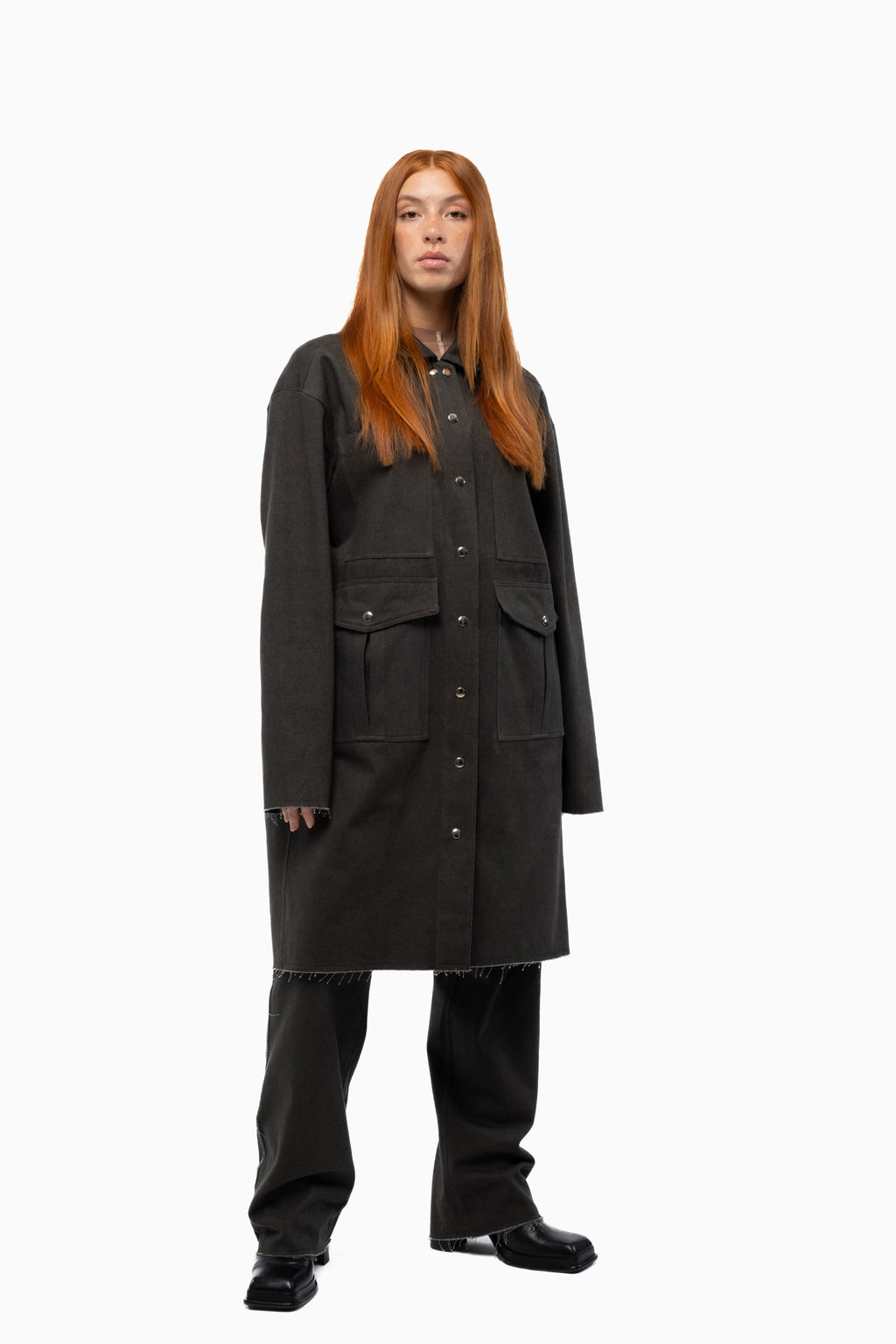 SERVICE COAT - Walnut