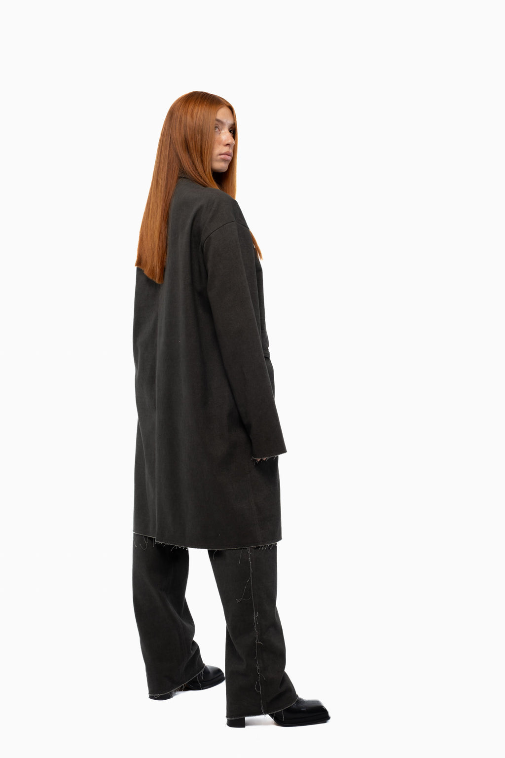 SERVICE COAT - Walnut