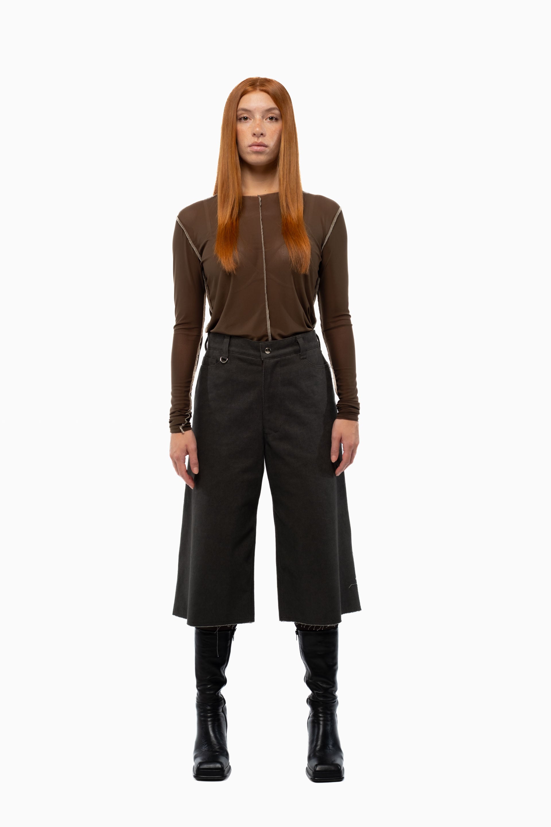 UTILITY SHORTS - Walnut