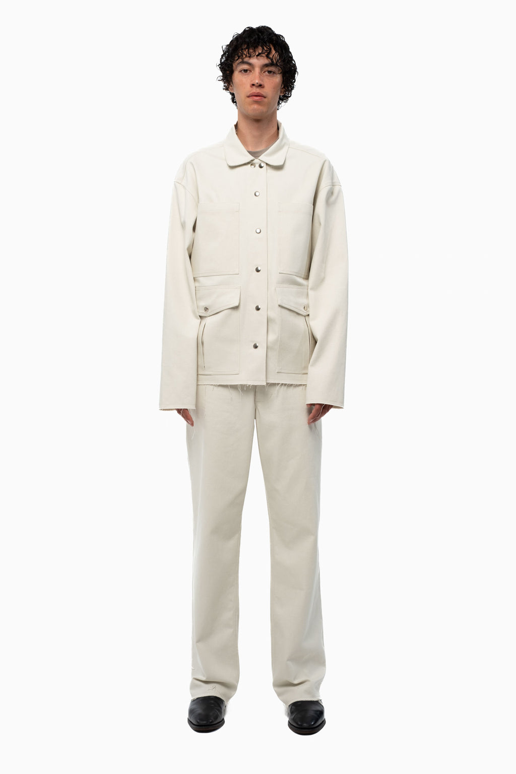 SERVICE JACKET - Fog