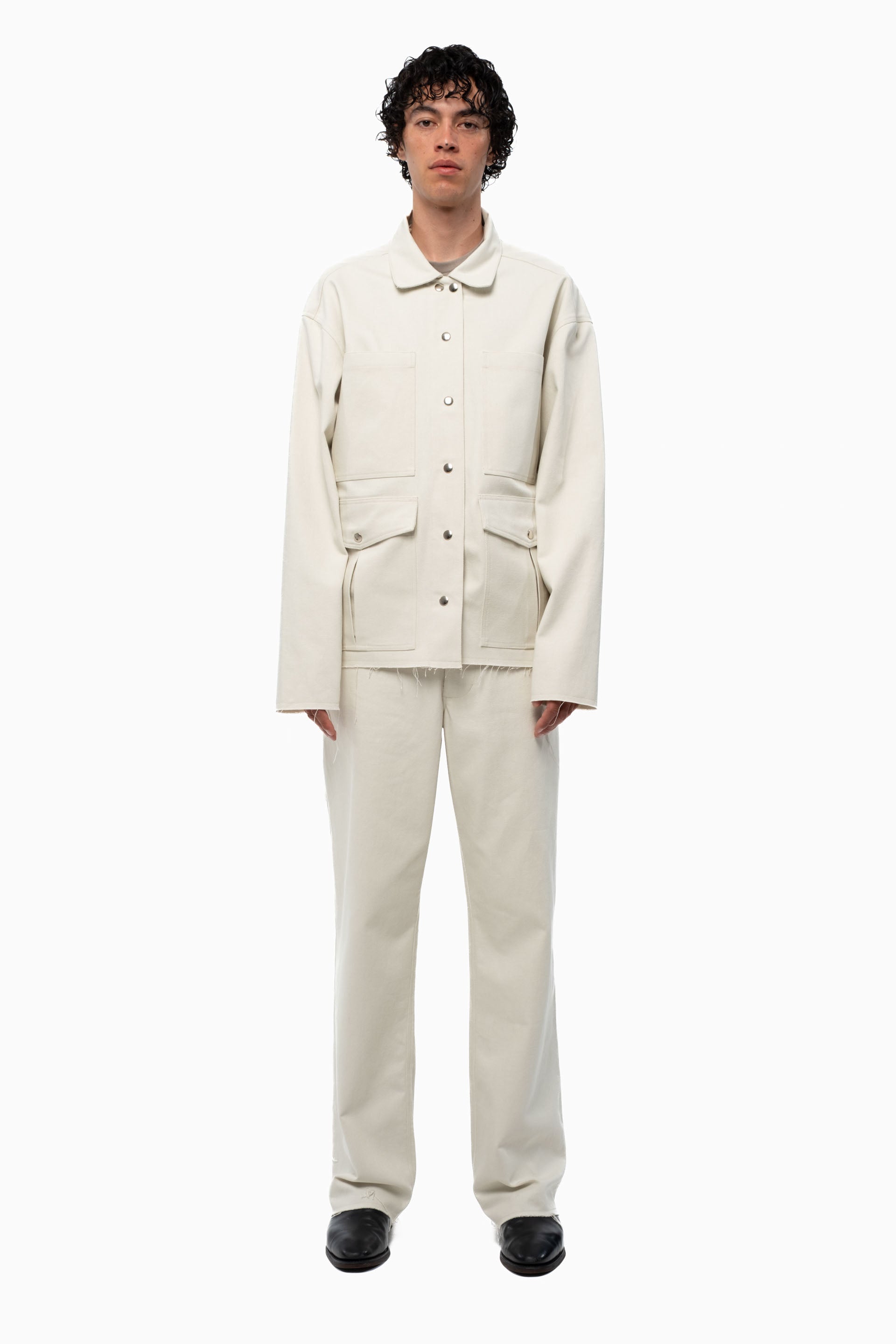 SERVICE JACKET - Fog