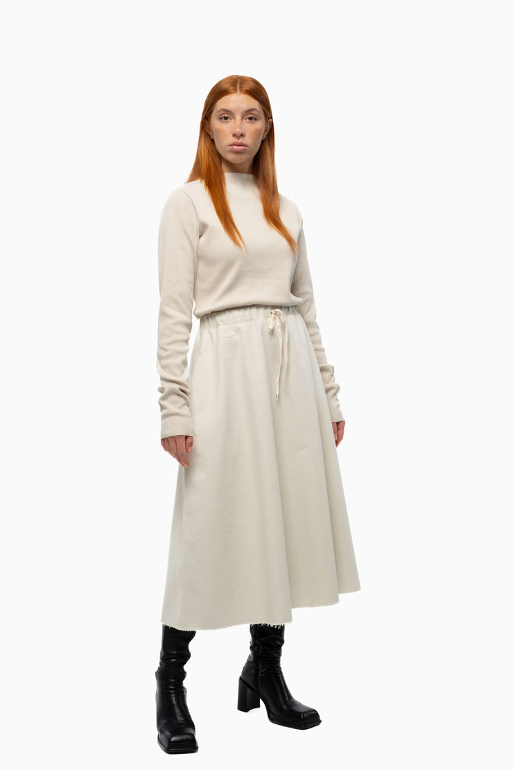 SERVICE SKIRT - Fog