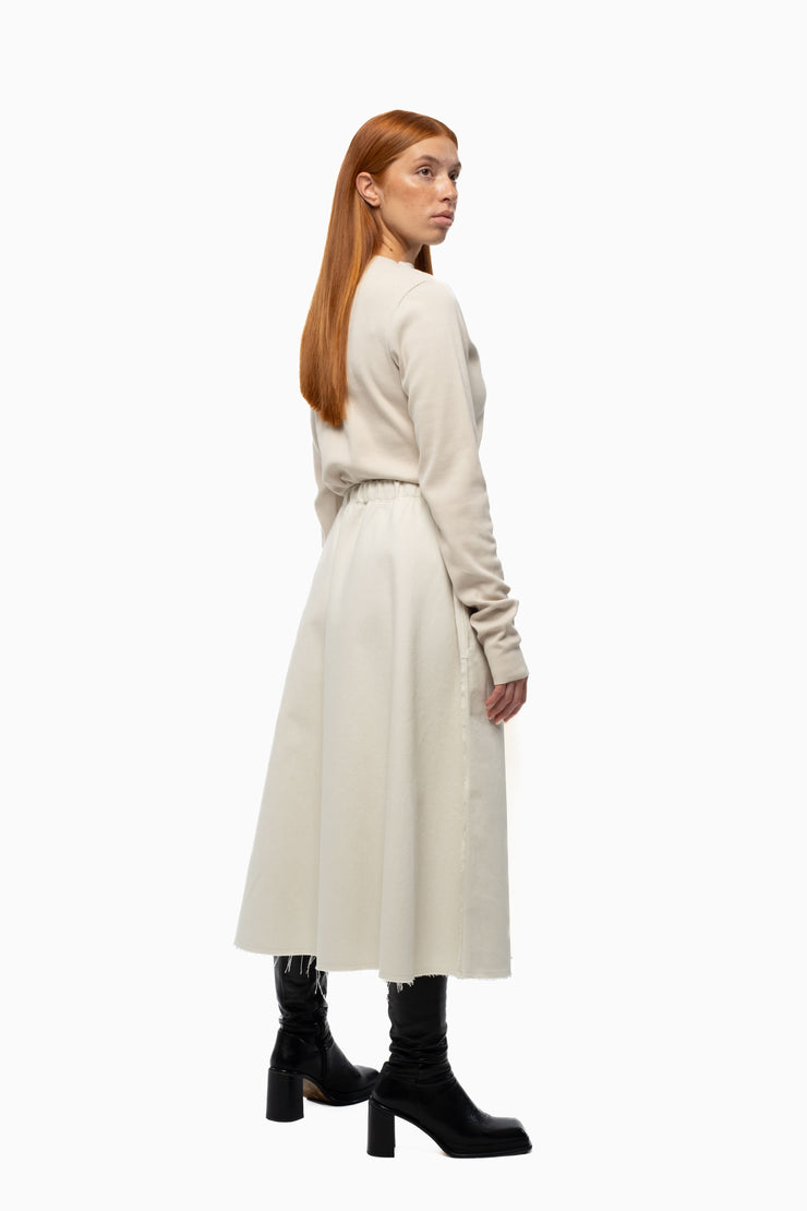 SERVICE SKIRT - Fog