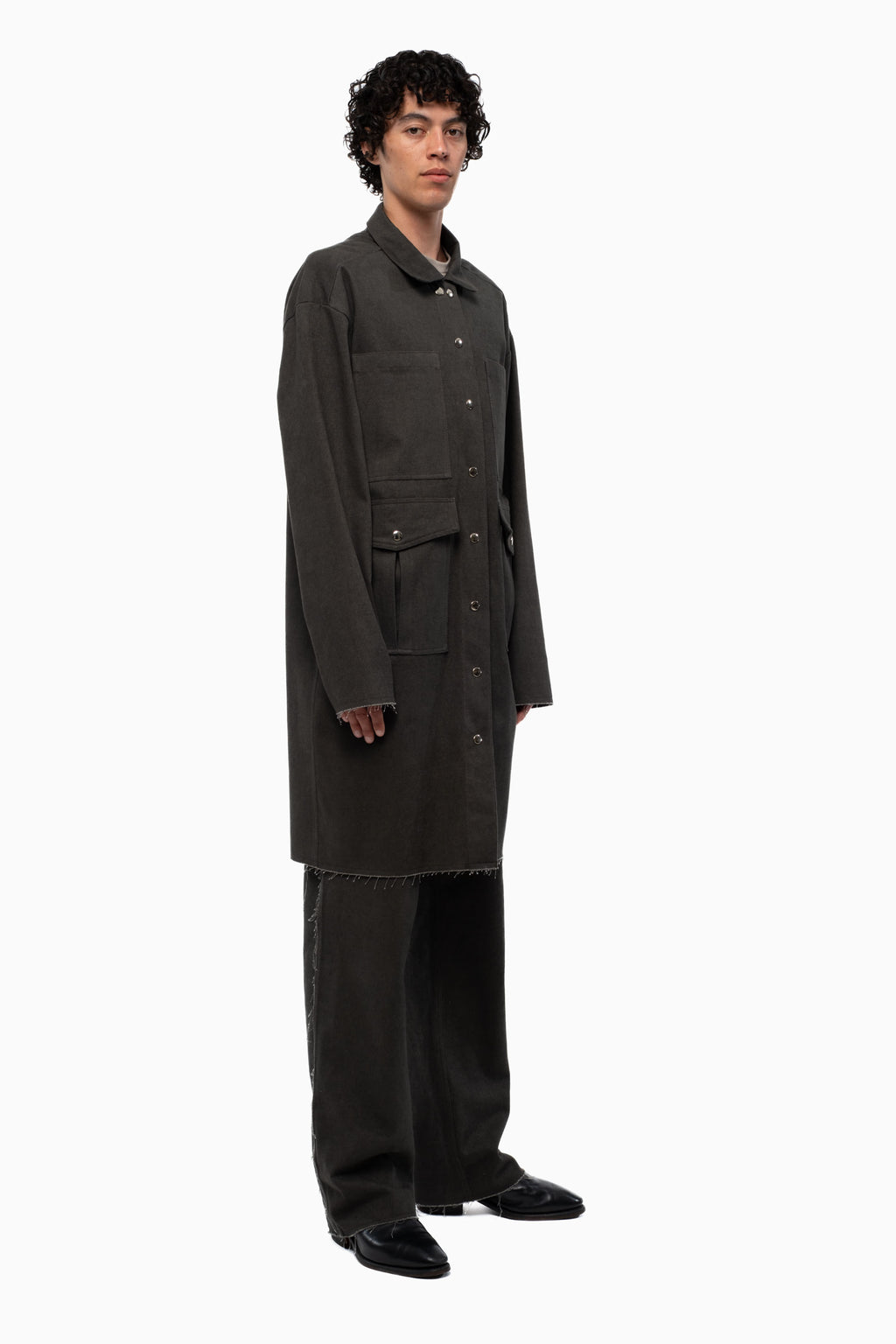 SERVICE COAT - Walnut