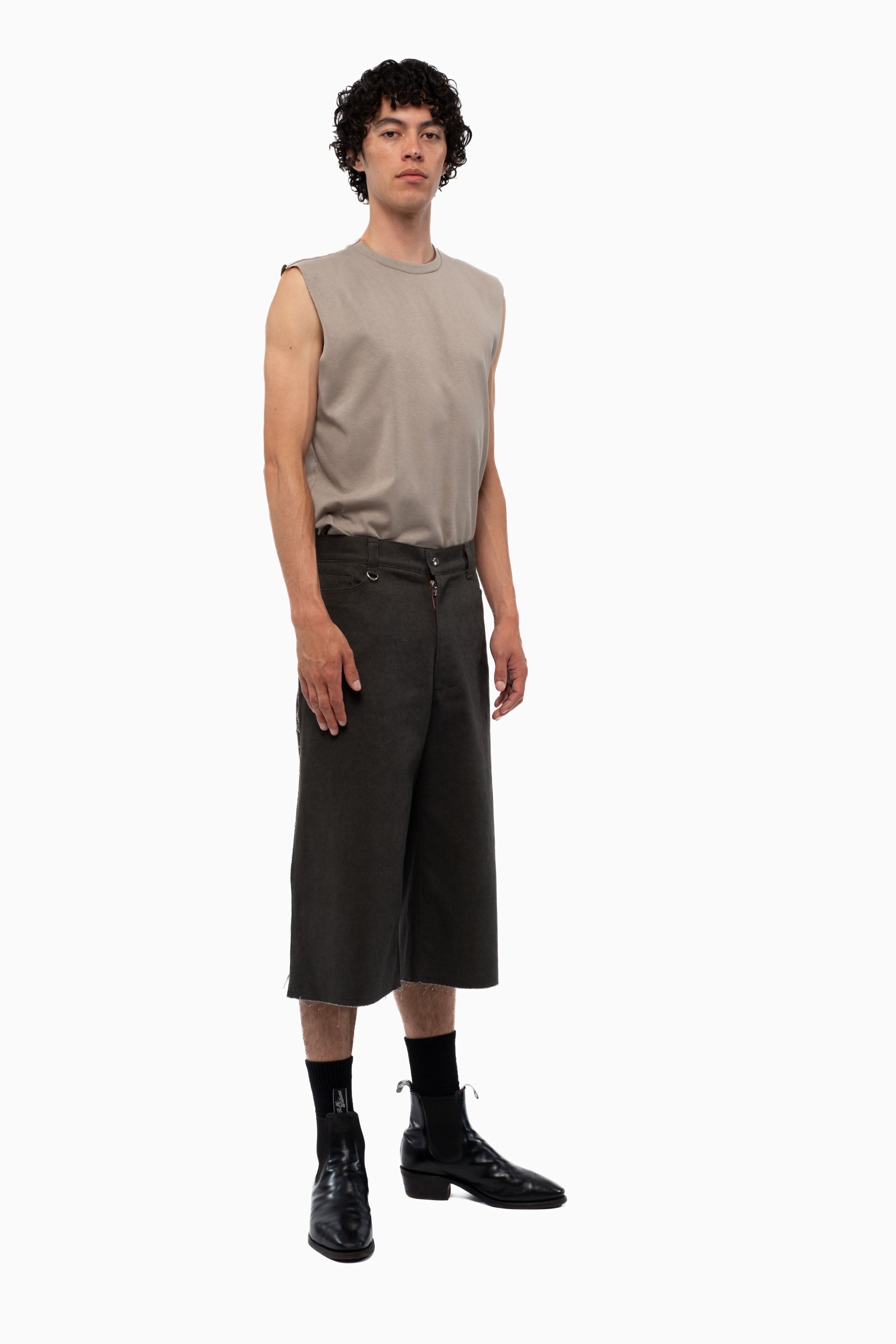 UTILITY SHORTS - Walnut