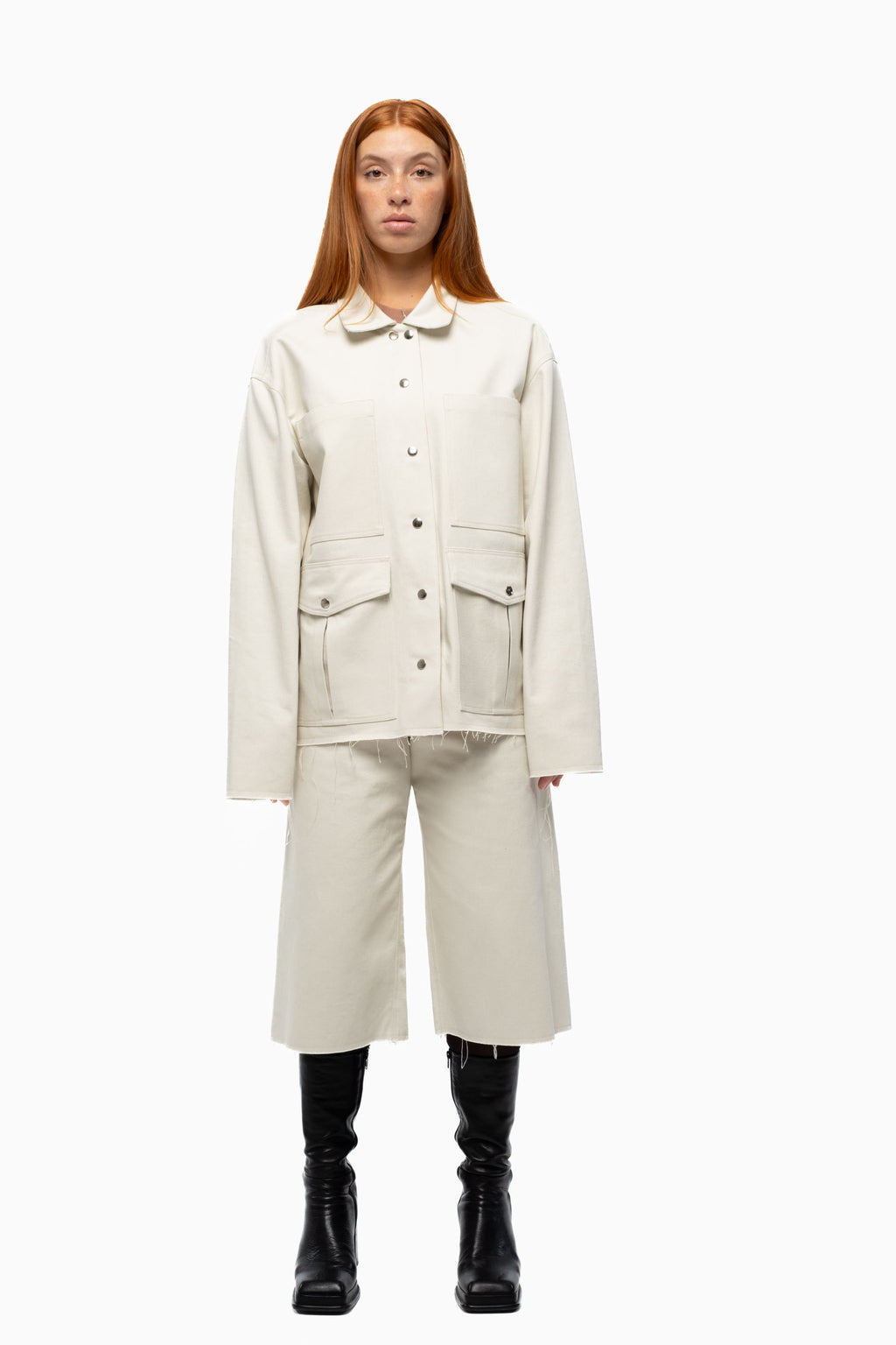 SERVICE JACKET - Fog