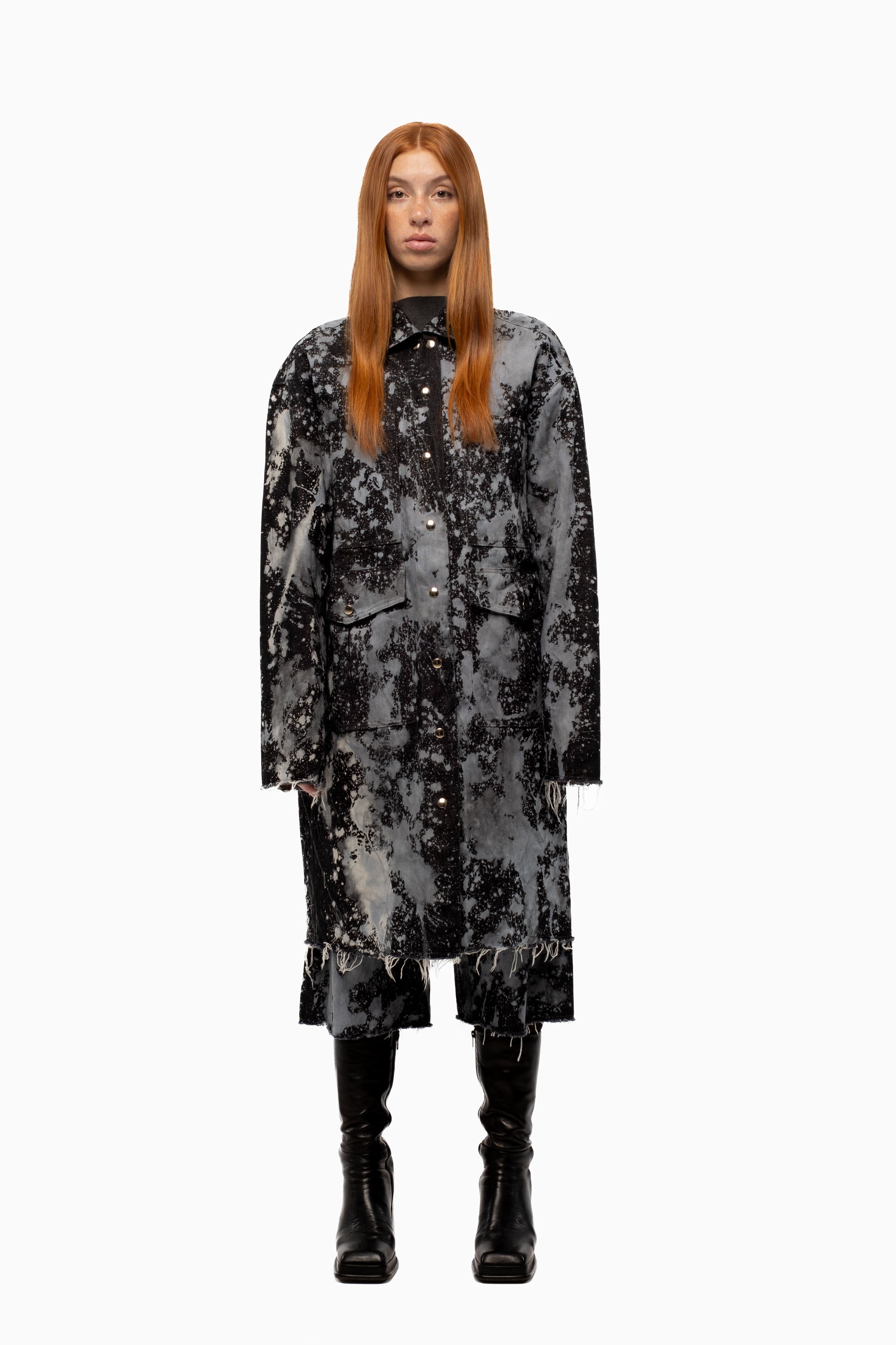 SERVICE COAT - Ash Bleach