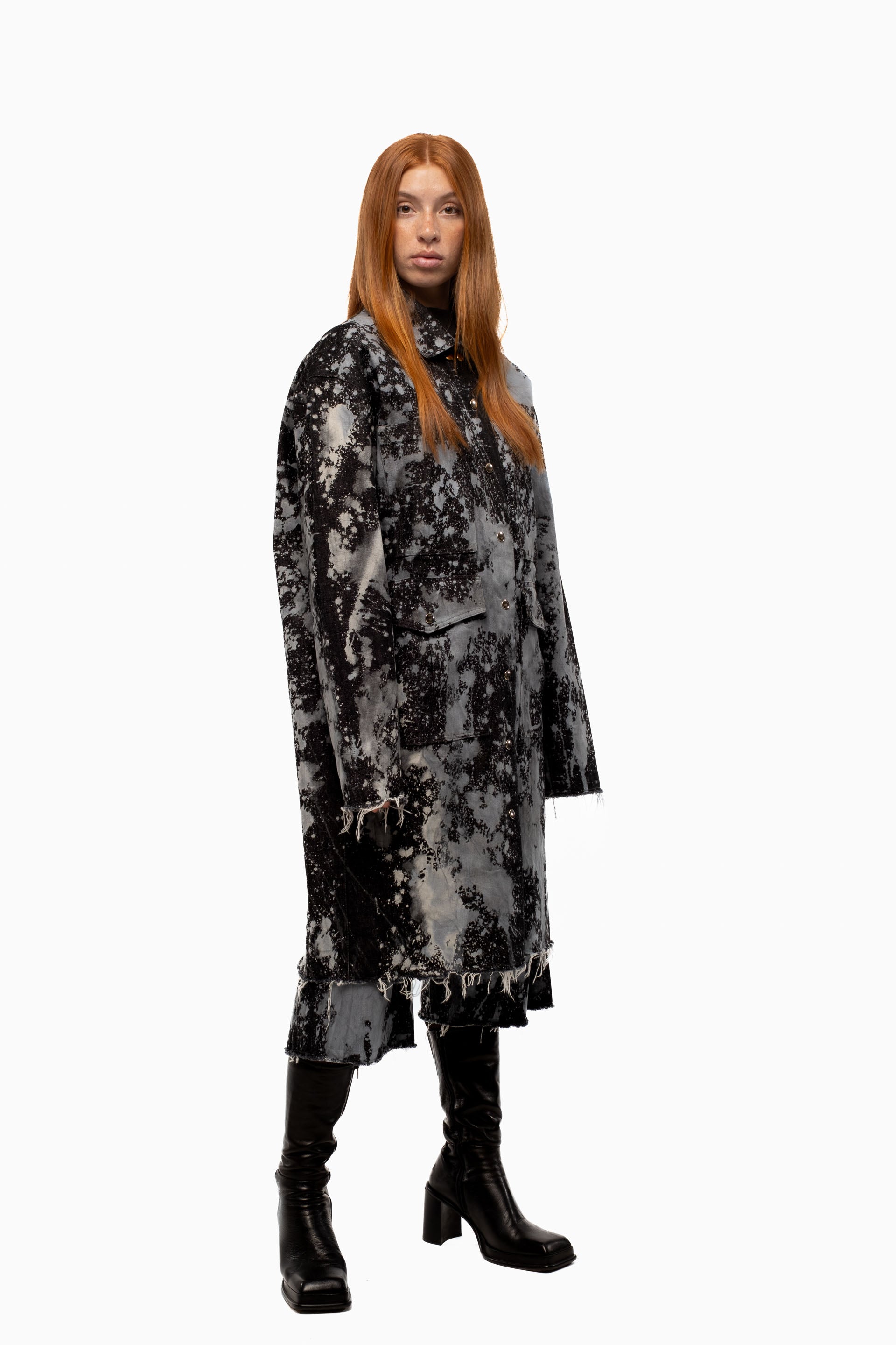 SERVICE COAT - Ash Bleach