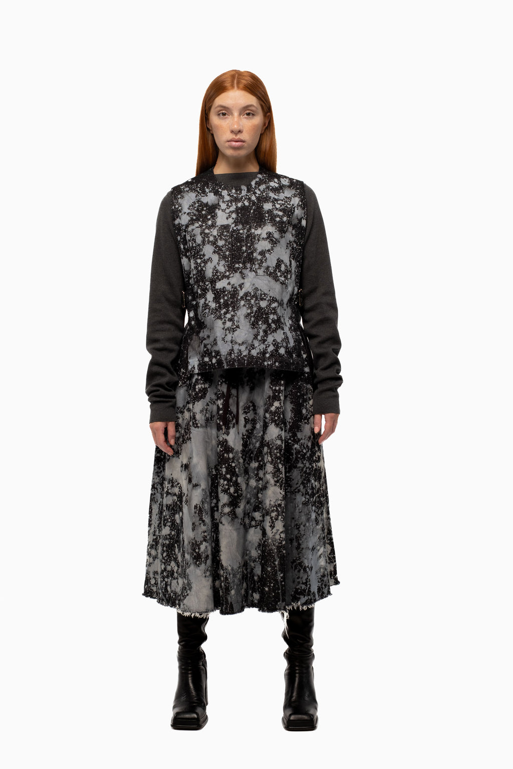 WORK VEST - Ash Bleach