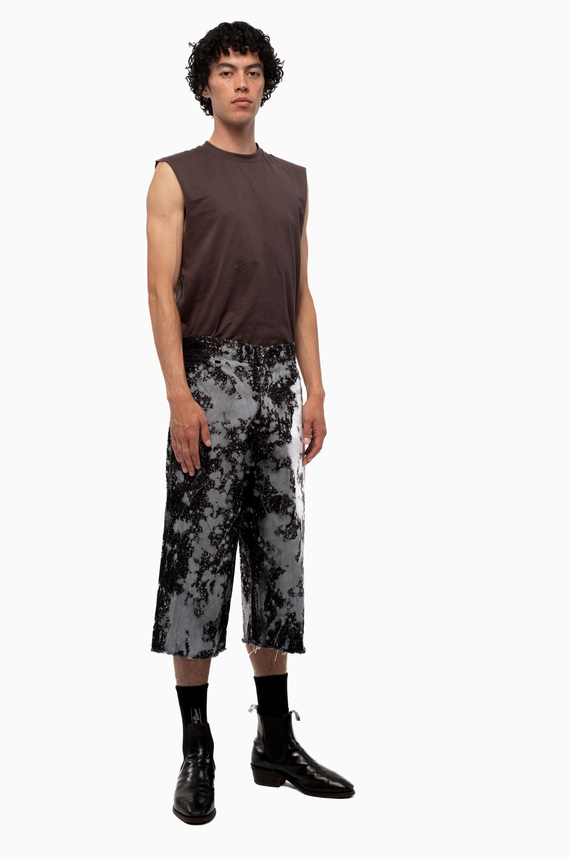 UTILITY SHORTS - Ash Bleach