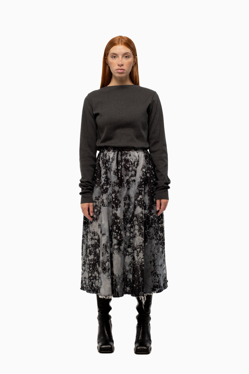 SERVICE SKIRT - Ash Bleach