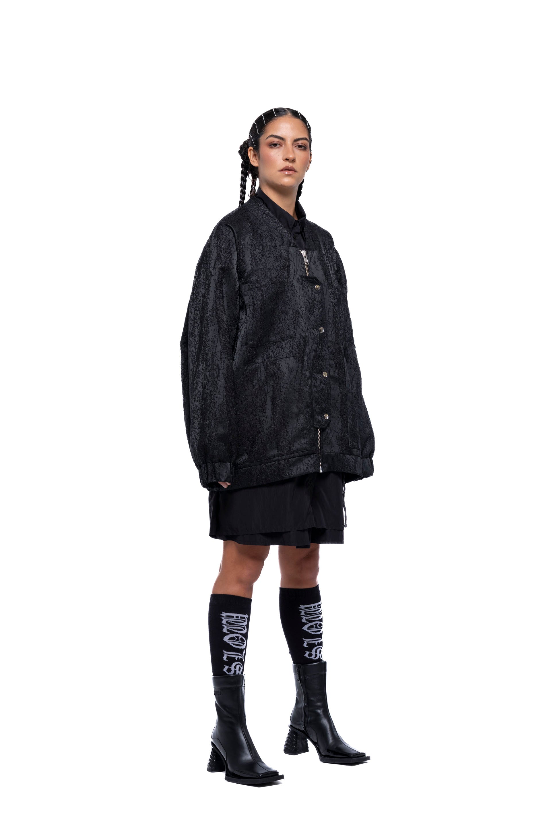 ANDERS BOMBER JACKET – Tar (Preorder)