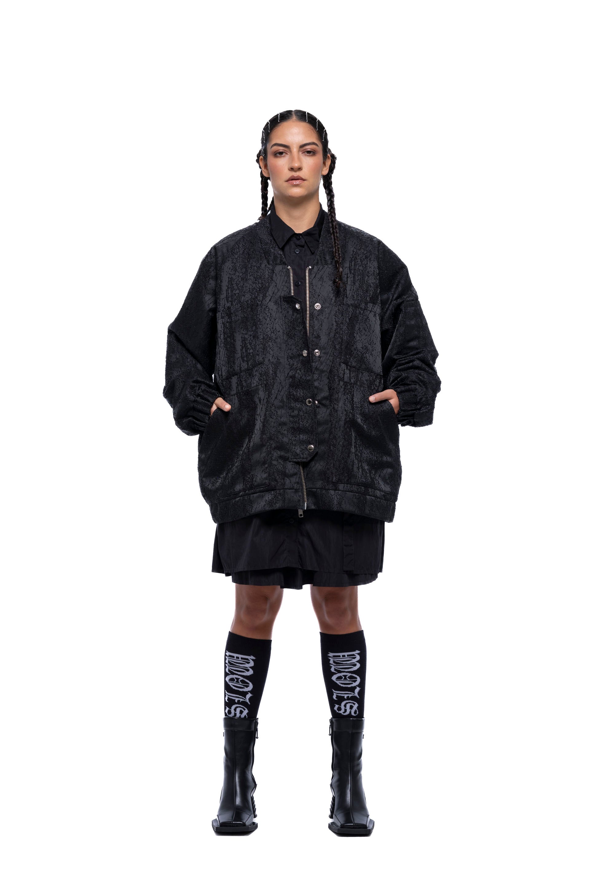ANDERS BOMBER JACKET – Tar (Preorder)