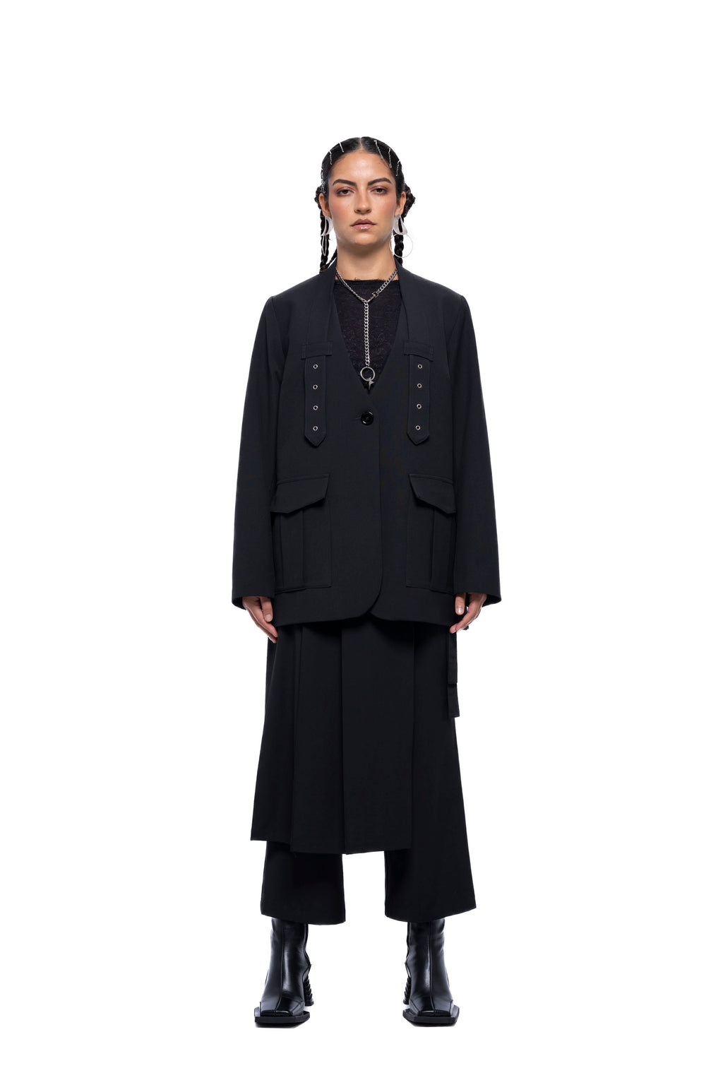 JOHAN BLAZER - Black Suiting (Preorder)