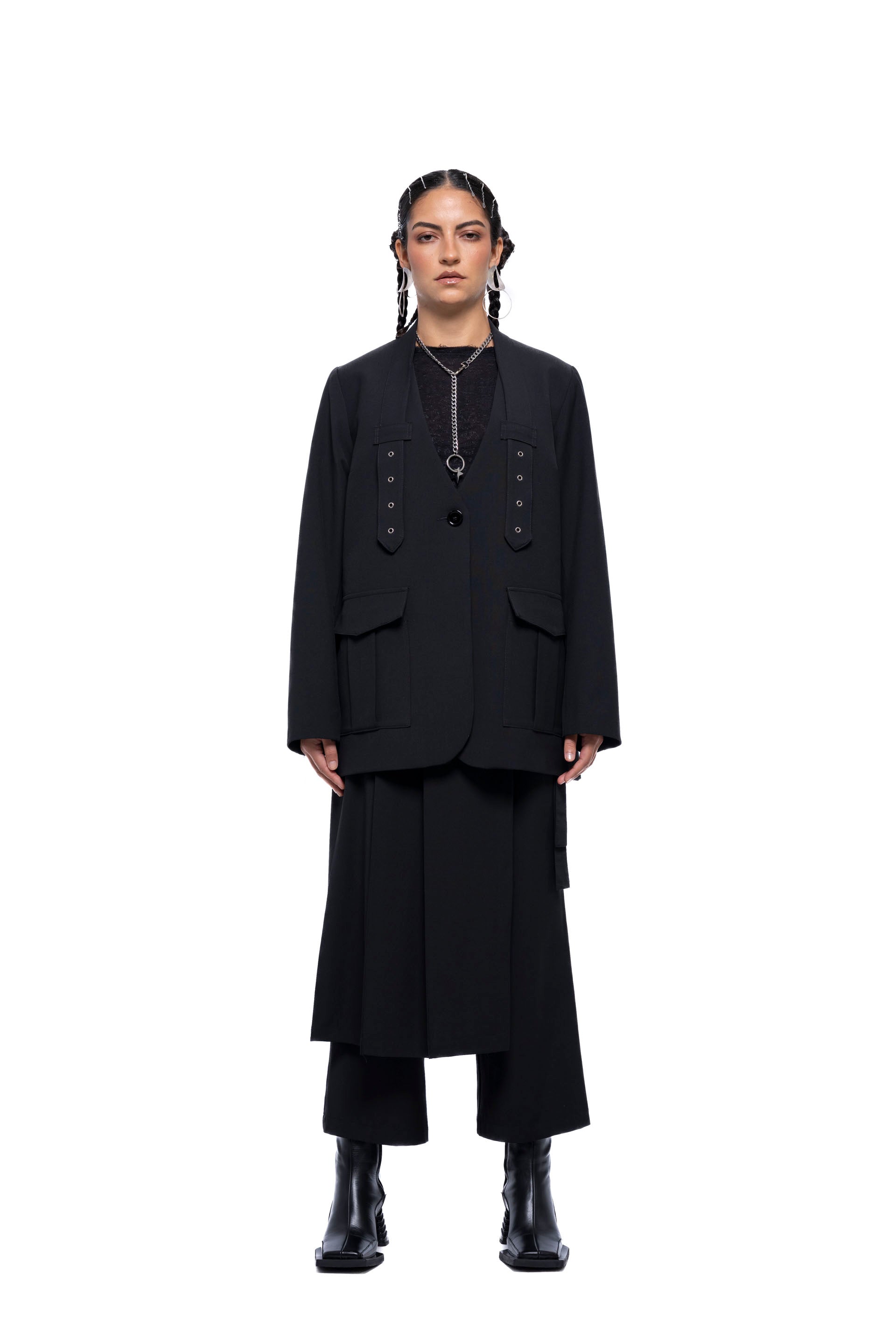 JOHAN BLAZER - Black Suiting (Preorder)