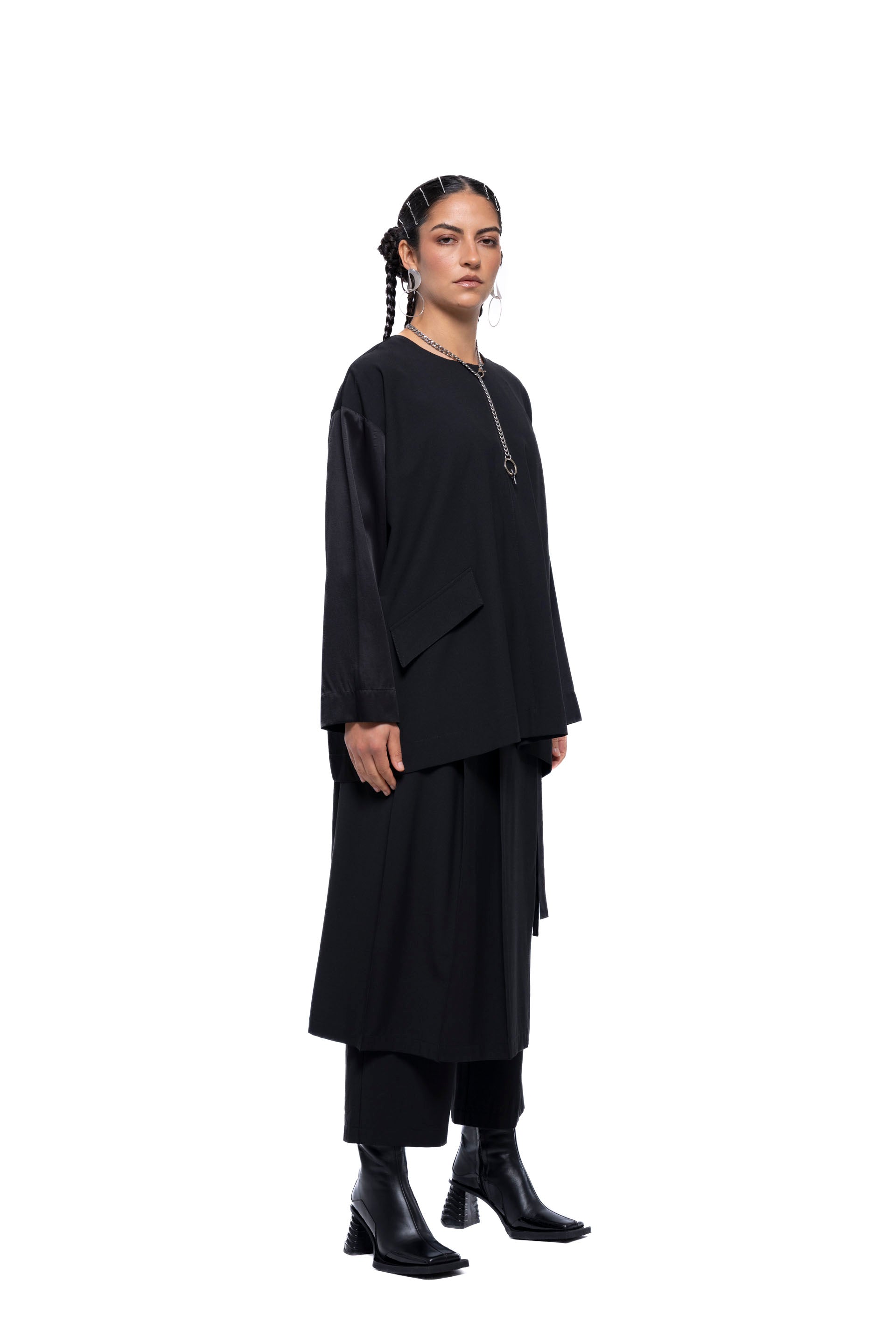 ELSIE TOP - Black (Preorder)