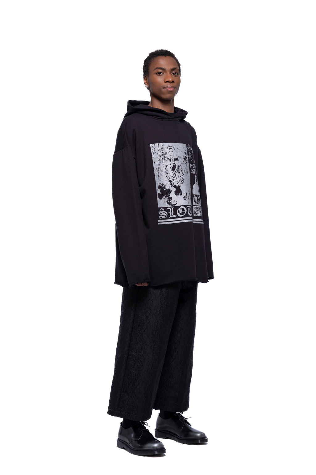 SLOW FORM HOODIE – Black