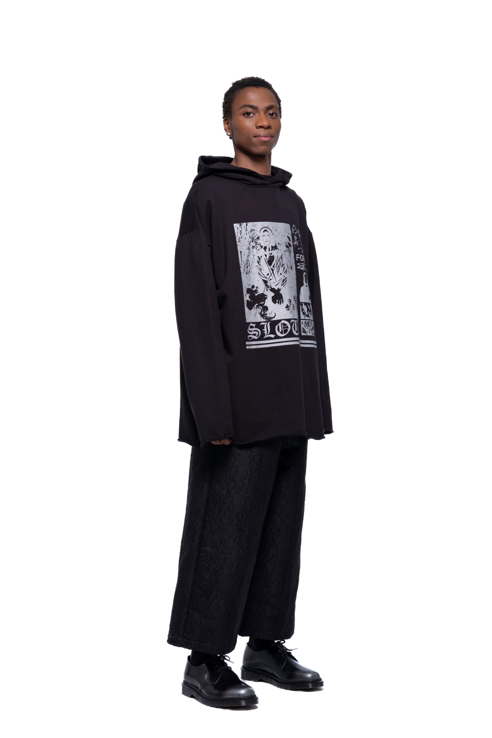 SLOW FORM HOODIE – Black