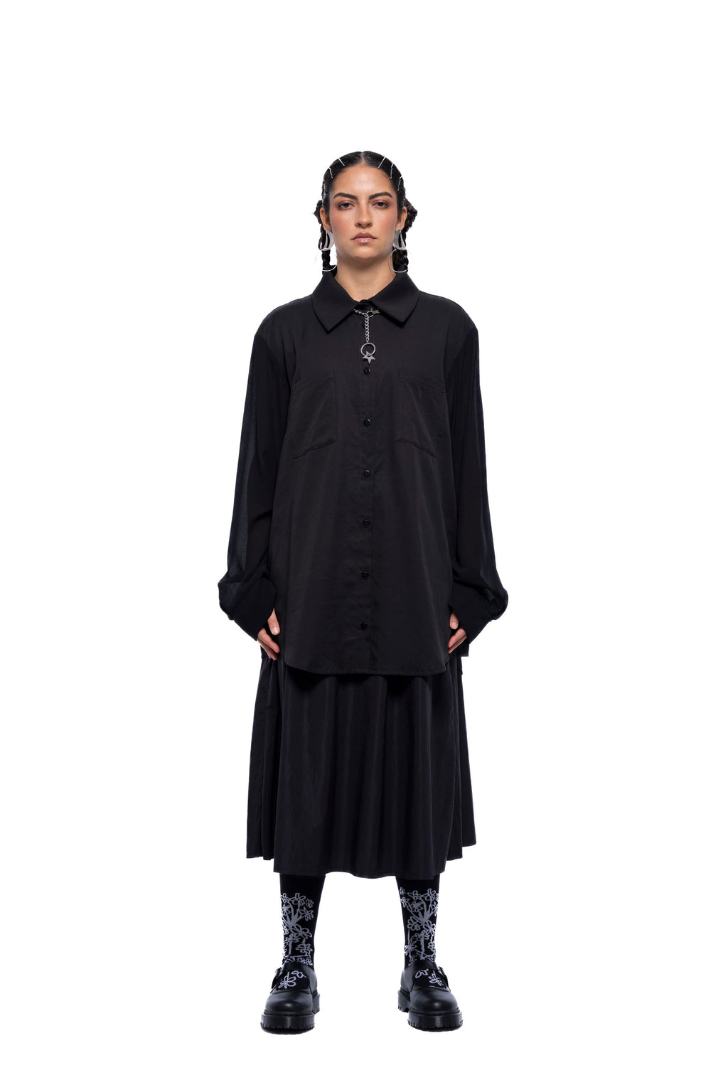 OLGA SHIRT – Black (Preorder)