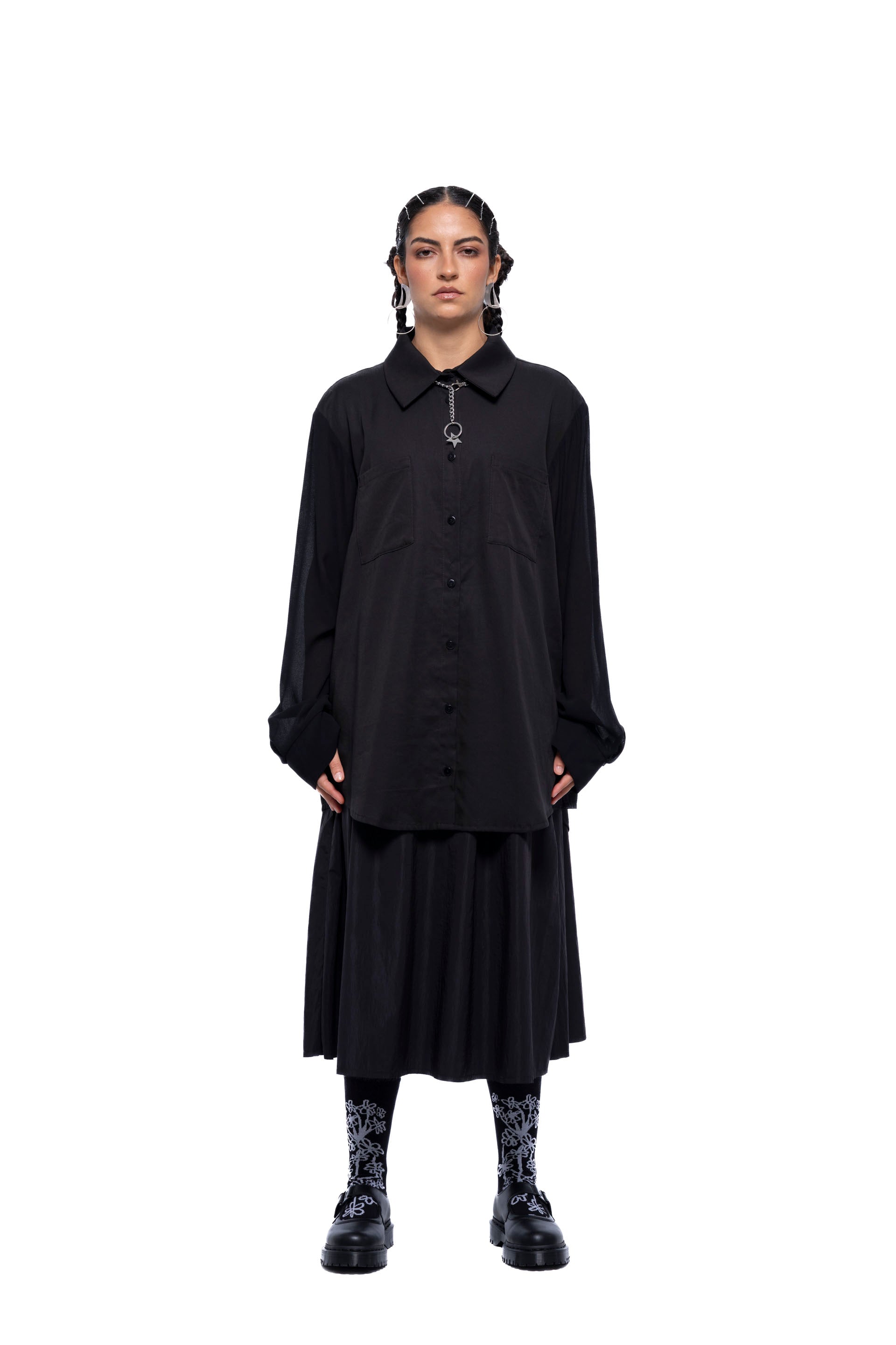 OLGA SHIRT – Black (Preorder)