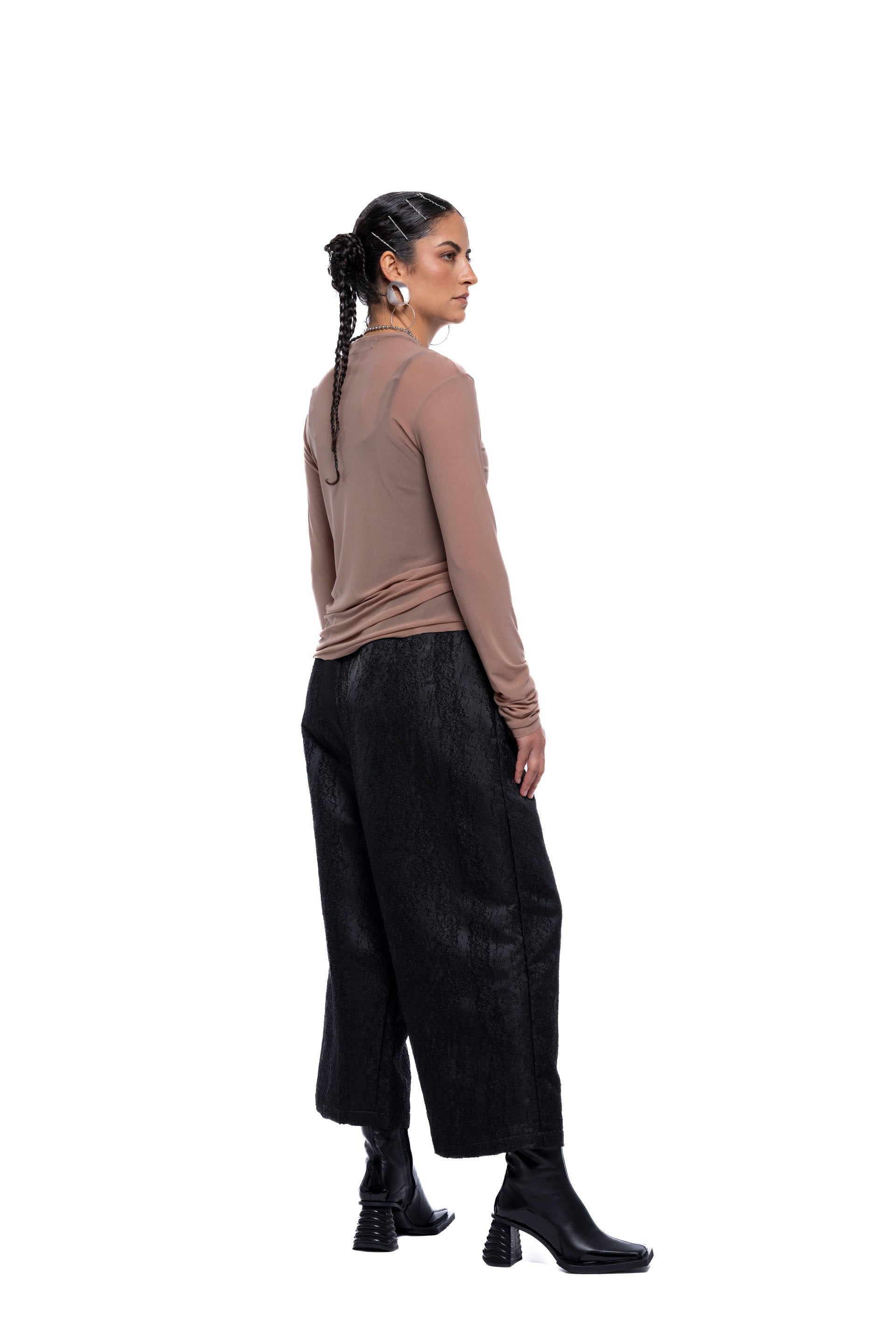 HELENA TOP – Fawn Mesh (Preorder)