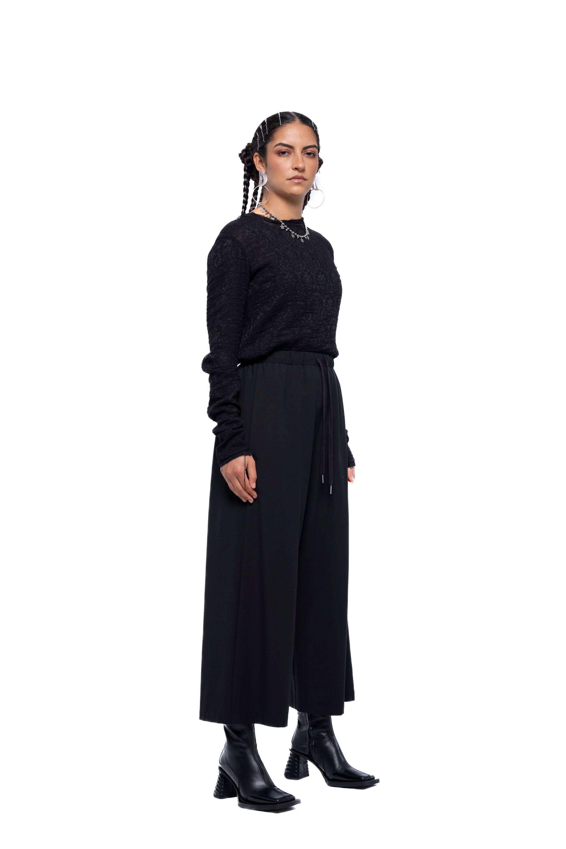 KOL PANT – Black Suiting (Preorder)