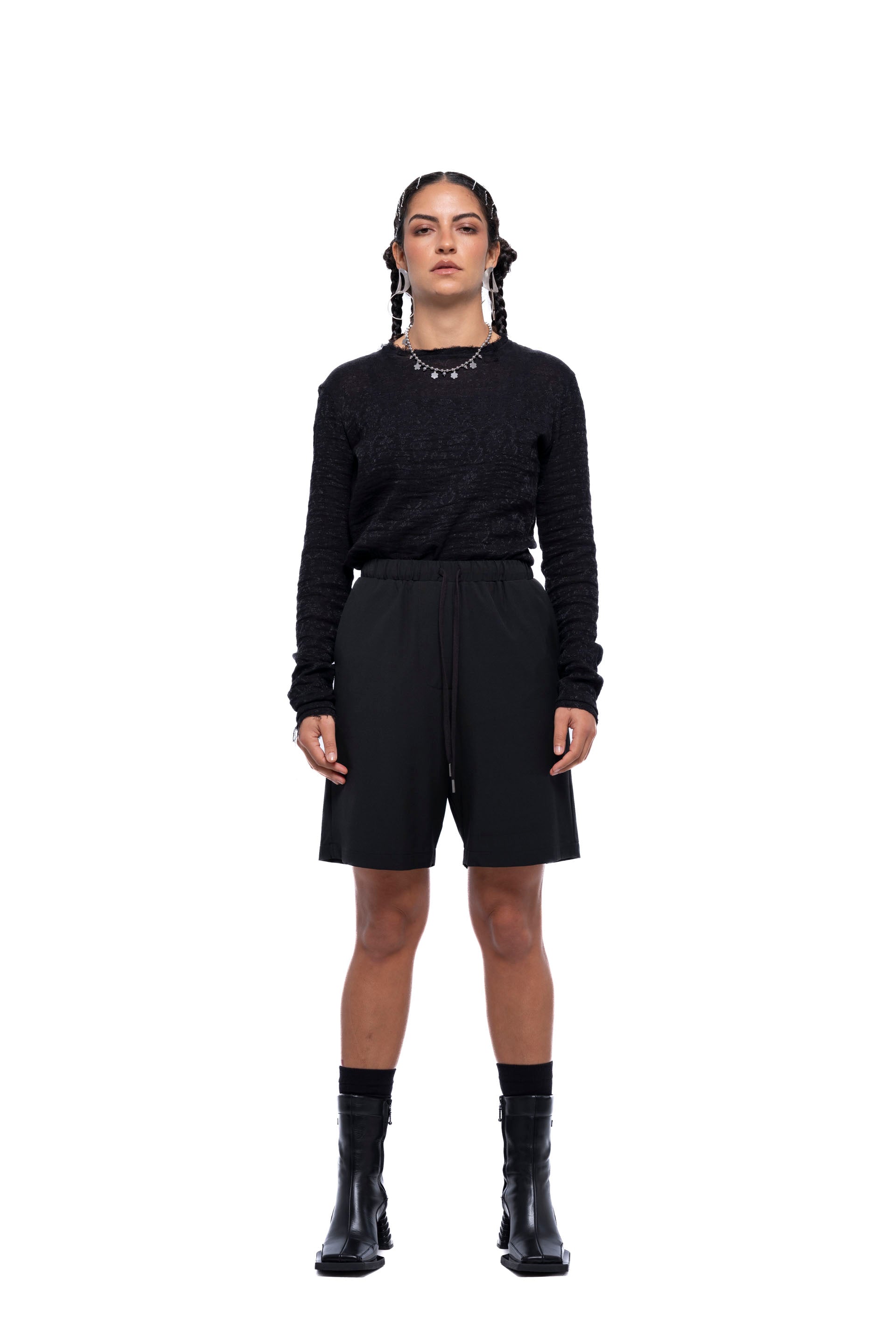 ERIK SHORTS – Black Suiting (Preorder)