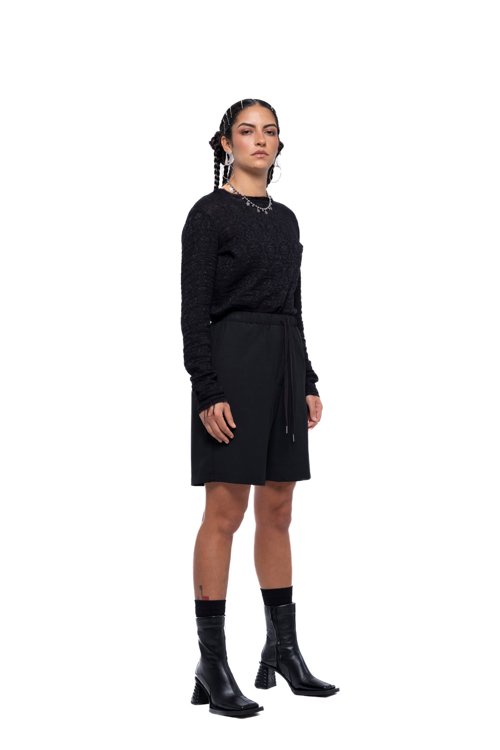 ERIK SHORTS – Black Suiting (Preorder)