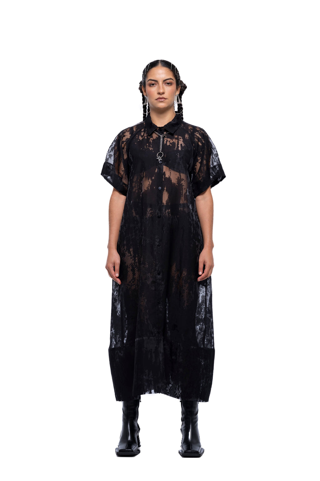 ELISABET DRESS – Burnout (Preorder)