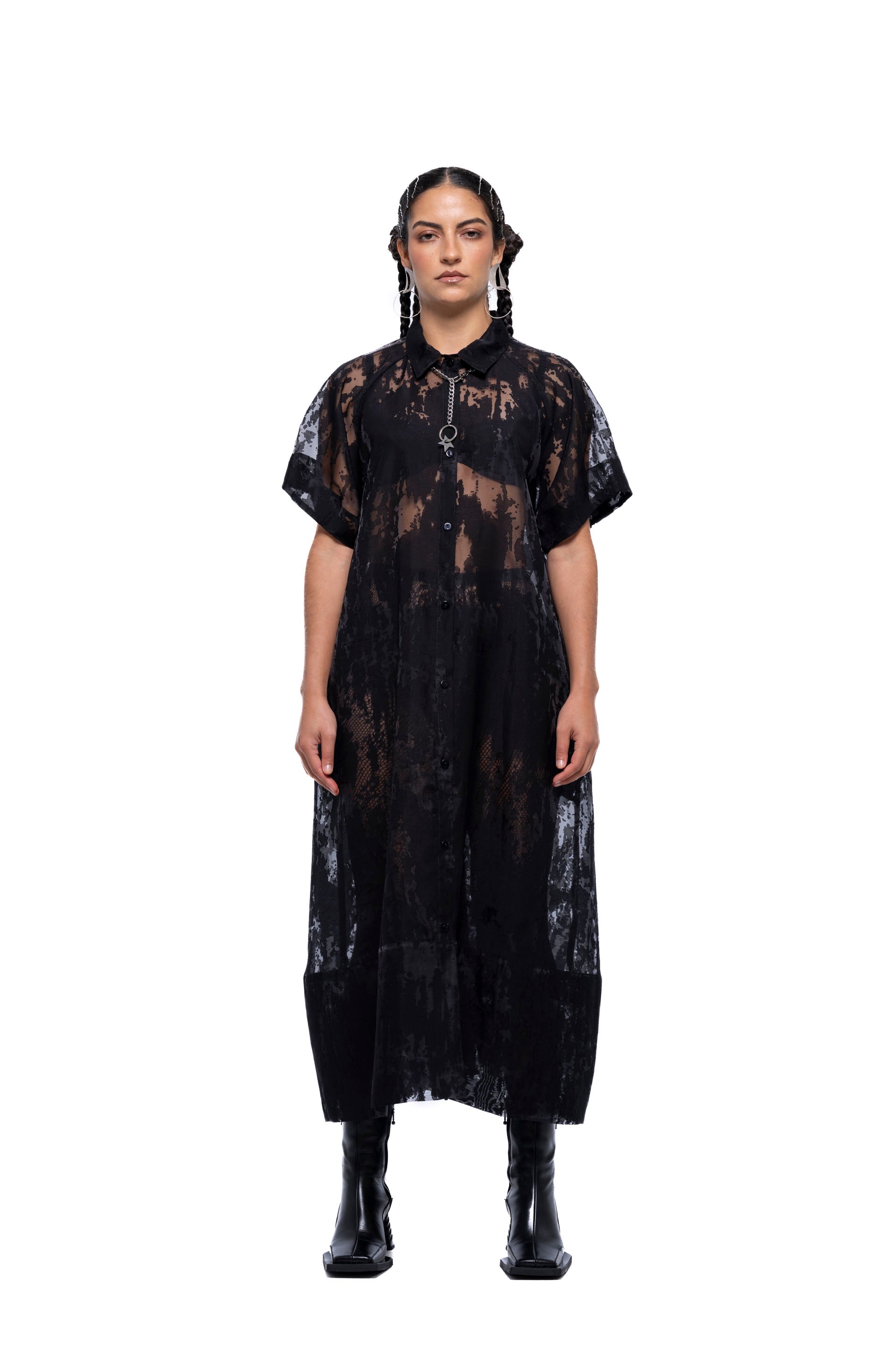 ELISABET DRESS – Burnout (Preorder)
