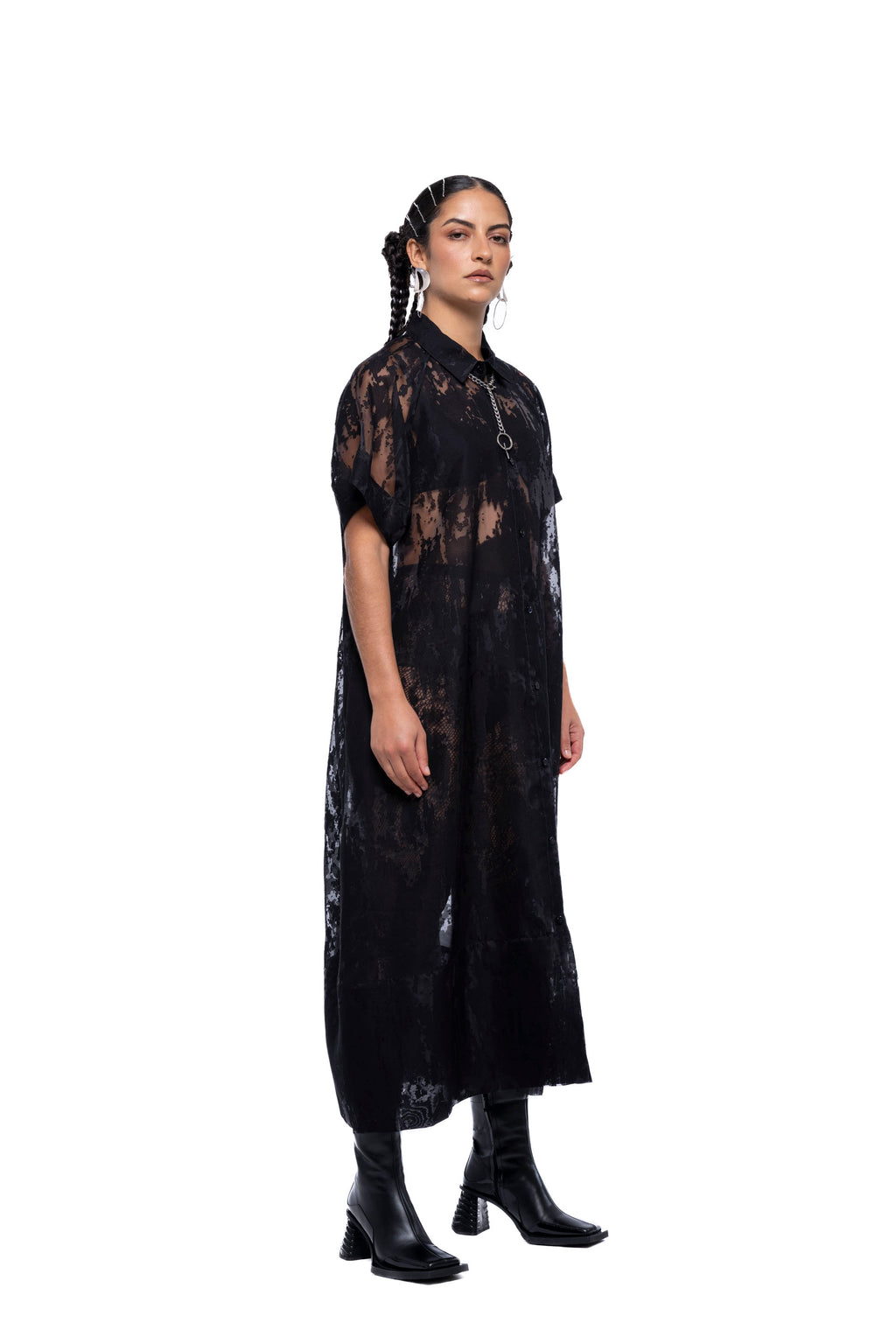 ELISABET DRESS – Burnout (Preorder)