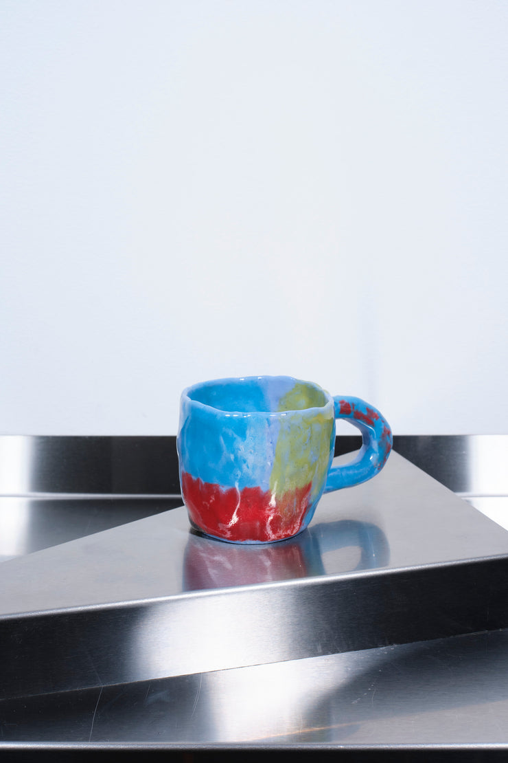 Blue Porcelain Espresso Cups (L) - Corey Pugh