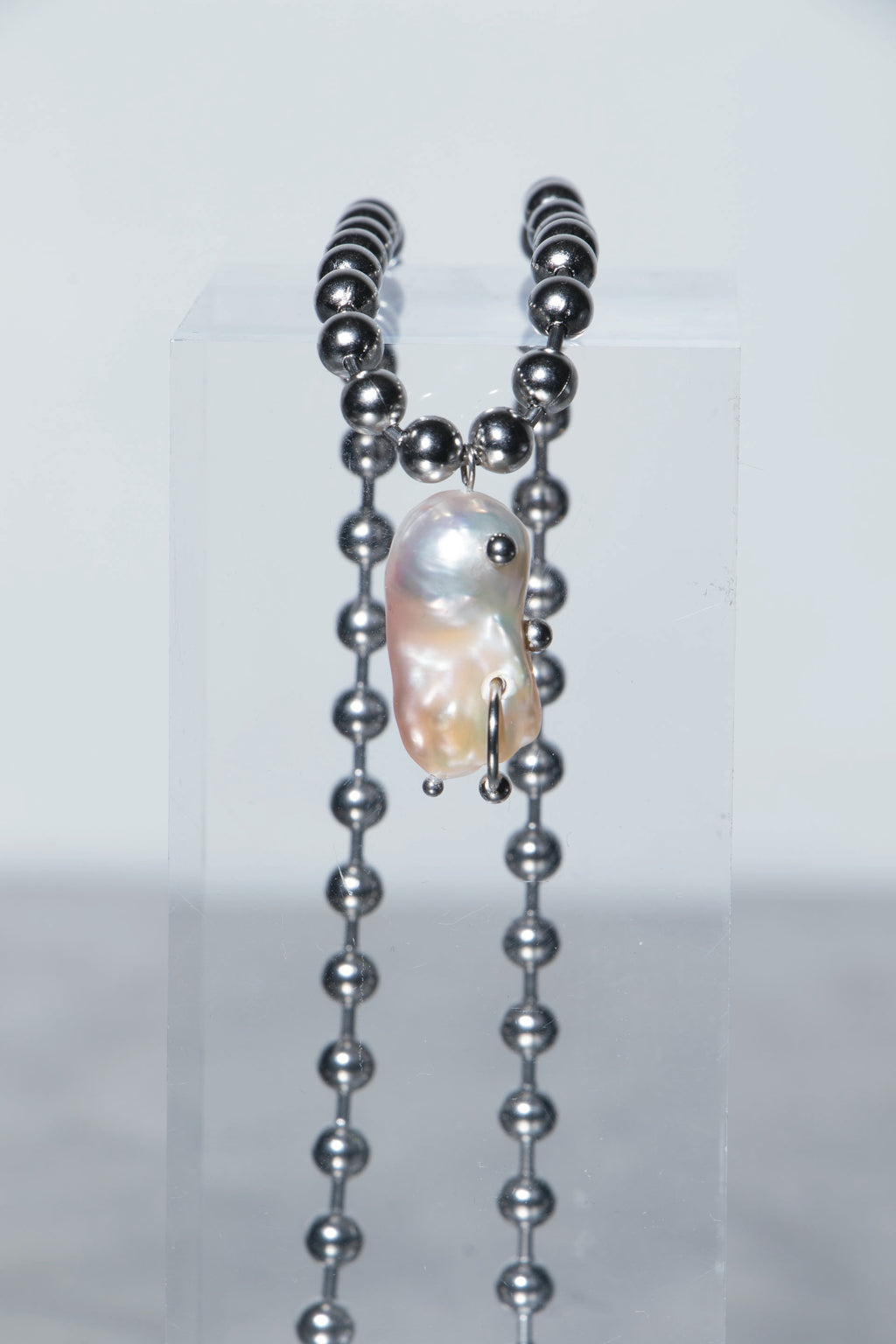 Pink Pearl Pendant Necklace [N1] - SEAPUNKS.XX