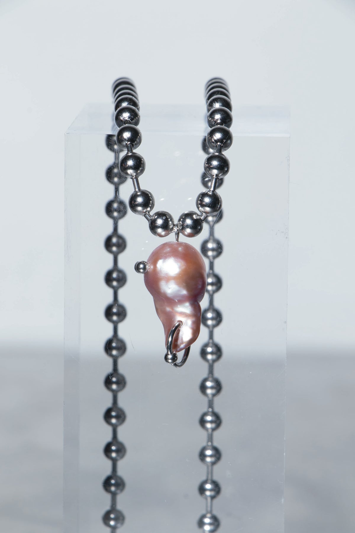 Pink Pearl Pendant Necklace [N2] - SEAPUNKS.XX