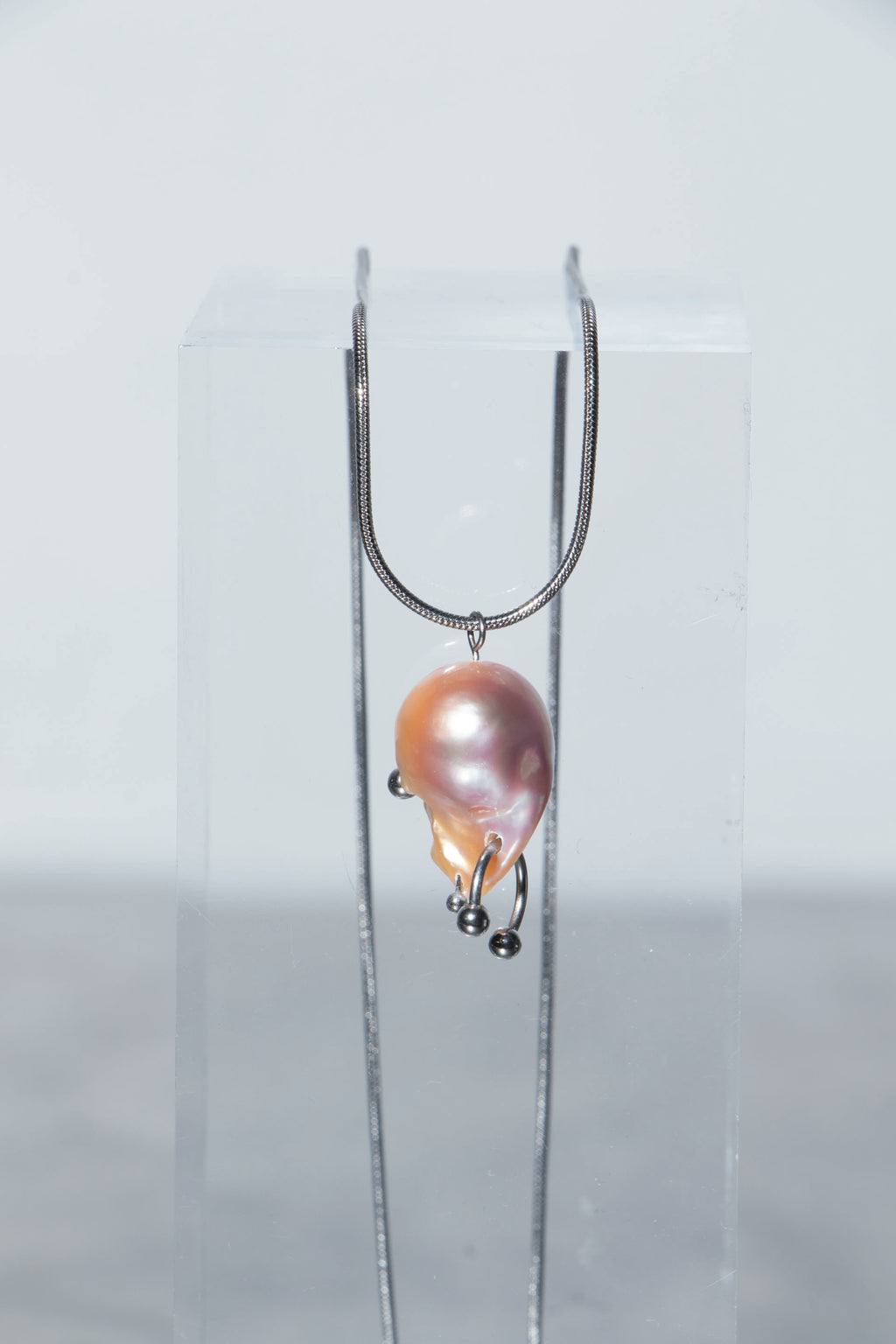 Pink Pearl Pendant Necklace [N6] - SEAPUNKS.XX