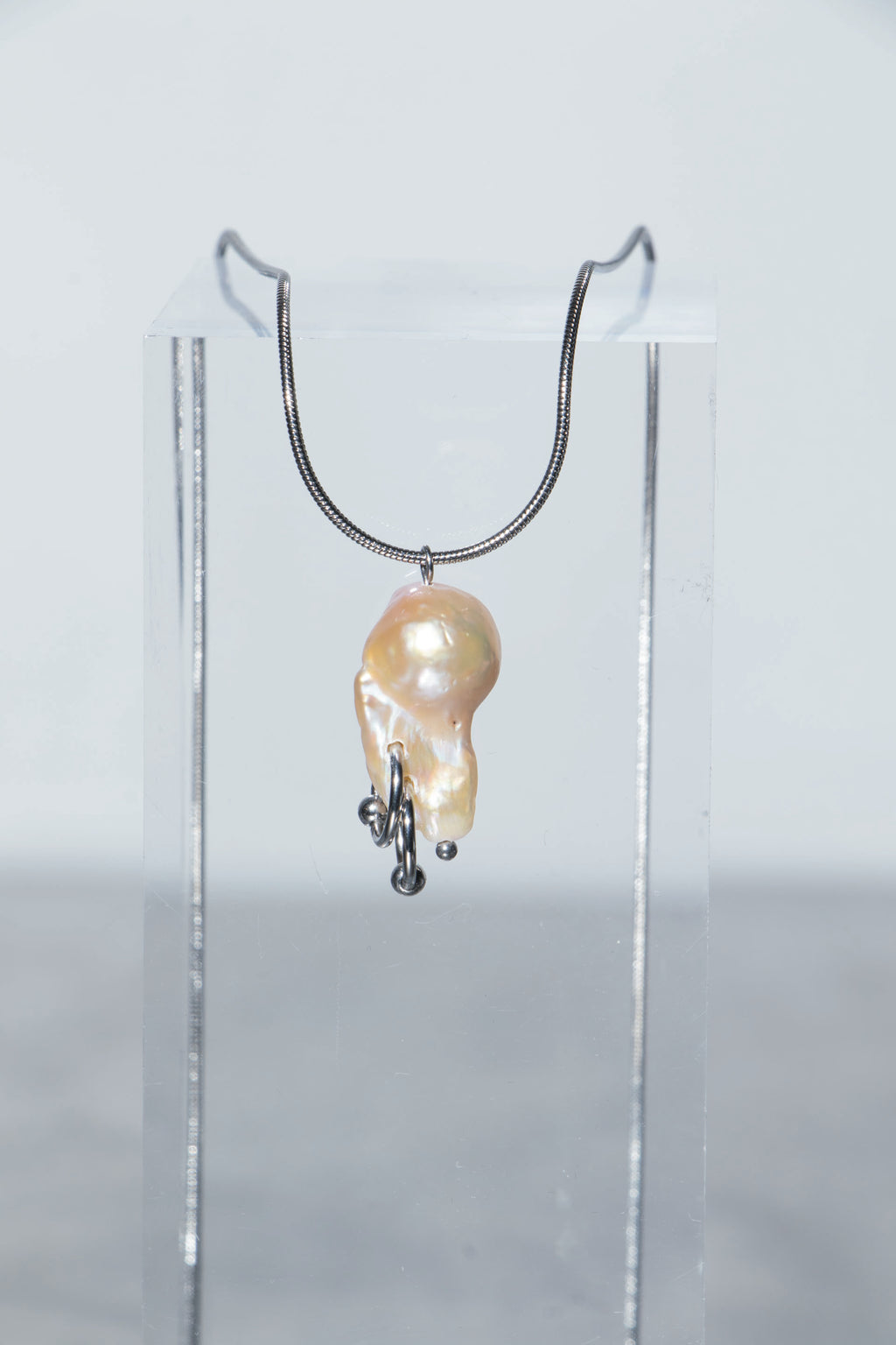 Pink Pearl Pendant Necklace [N9] - SEAPUNKS.XX