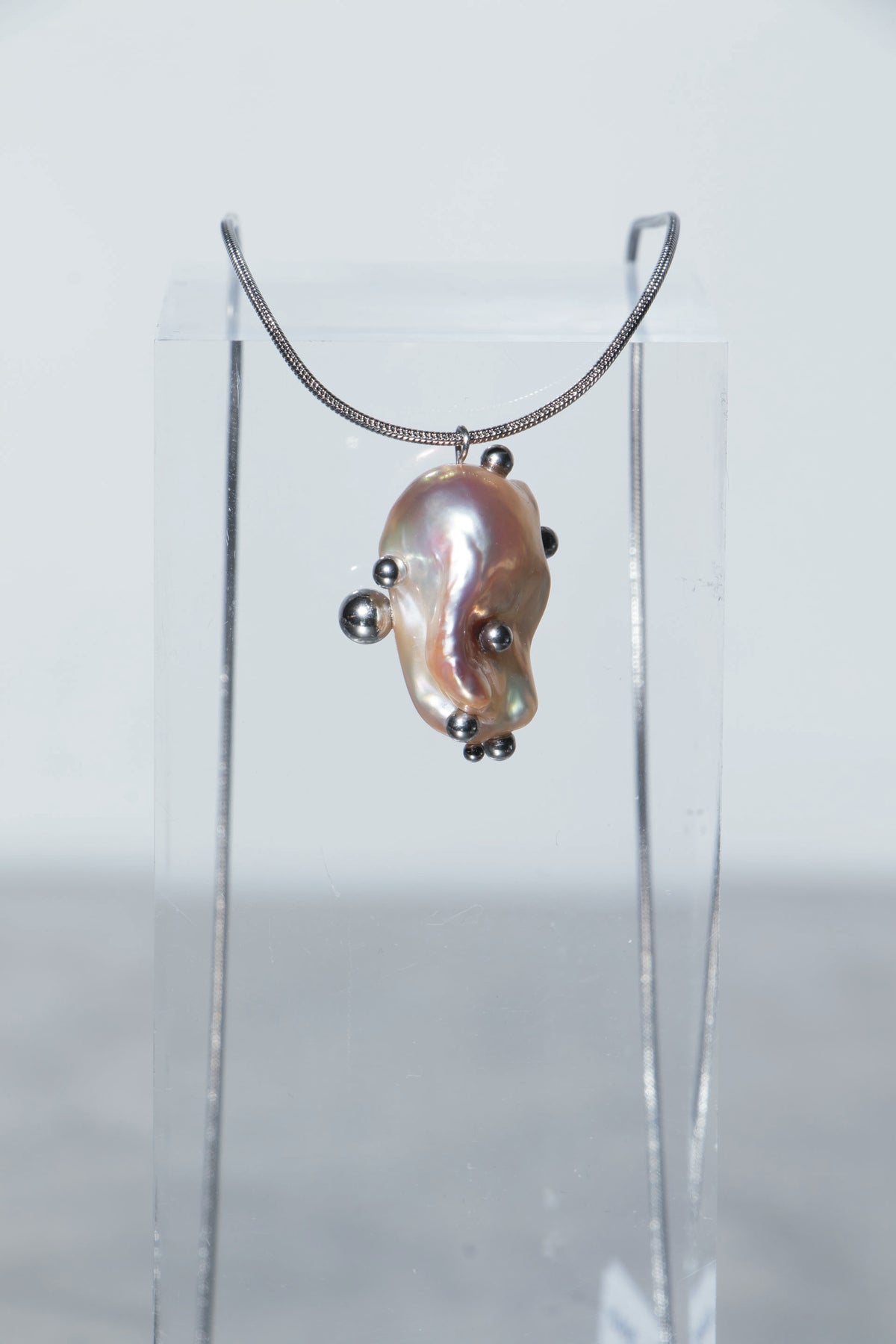 Pink Pearl Pendant Necklace [P8] - SEAPUNKS.XX