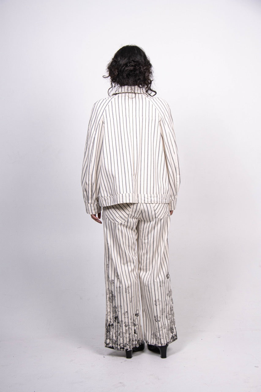 Painter Pants - Cream - FRINGES