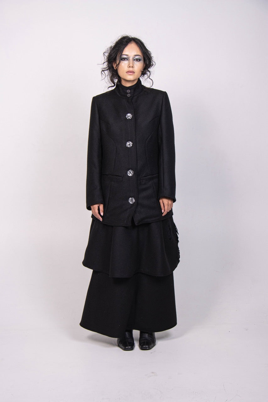 Porter Jacket - Black - FRINGES