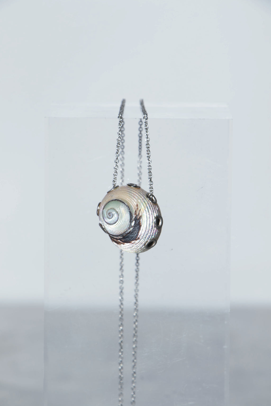 Scorched Monodont Pendant Necklace [S1] - SEAPUNKS.XX