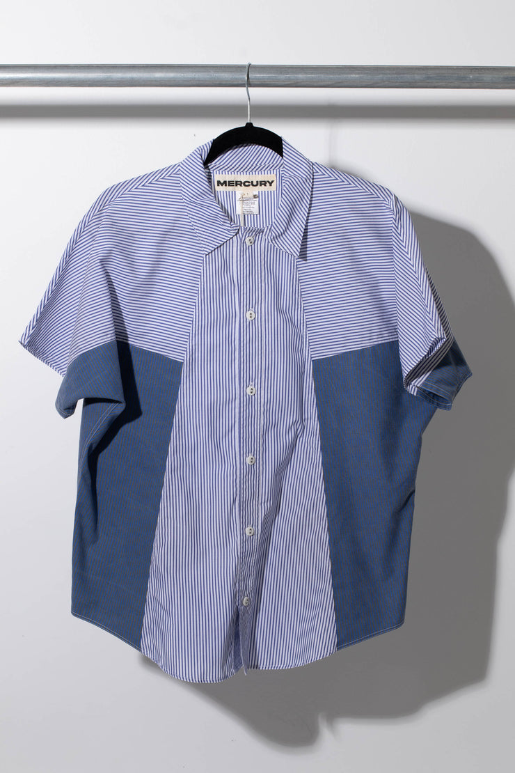 Ayla Shirt, Blue Mix - RHODA NUNN