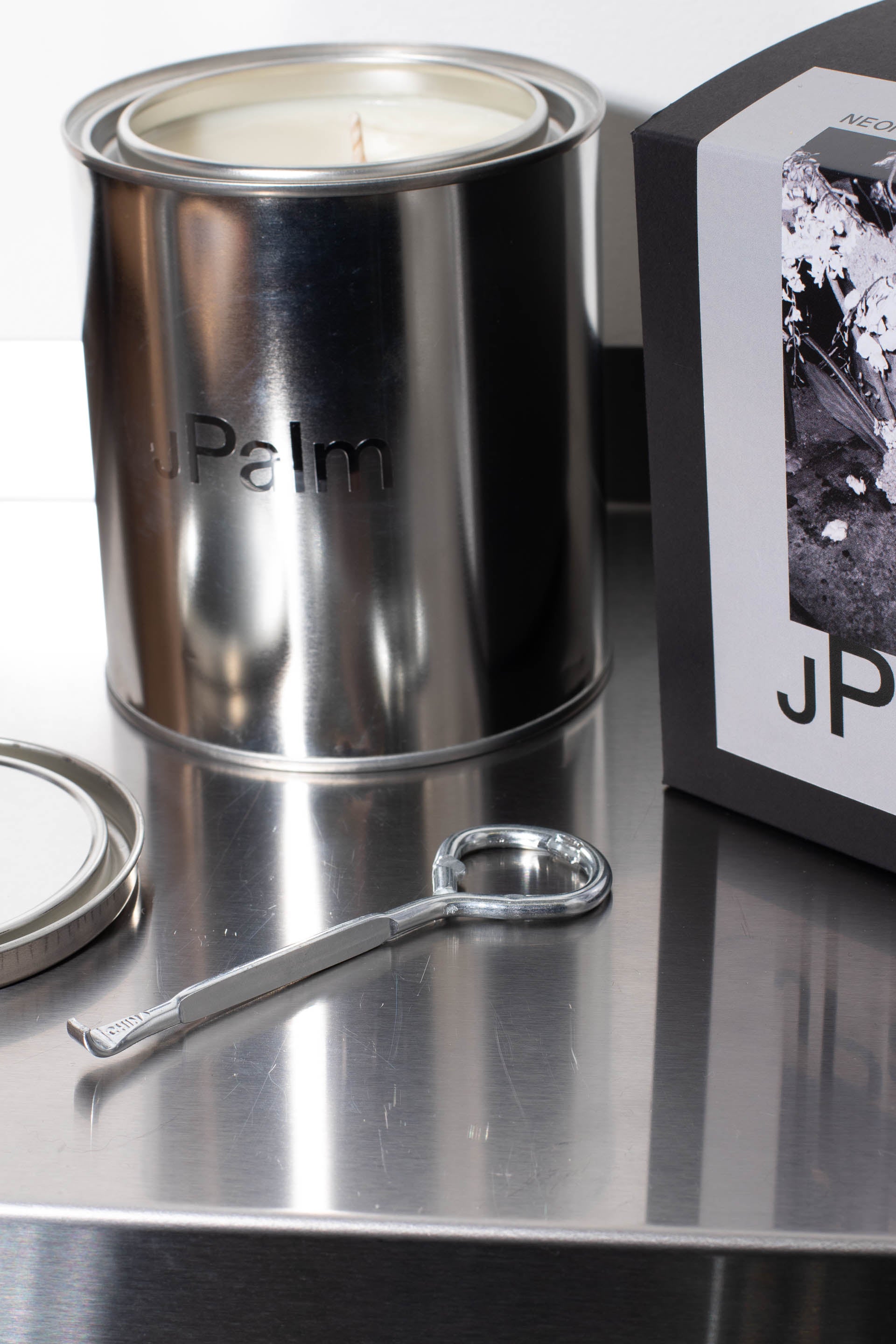 Neon Petal Soy Wax Candle (Large)